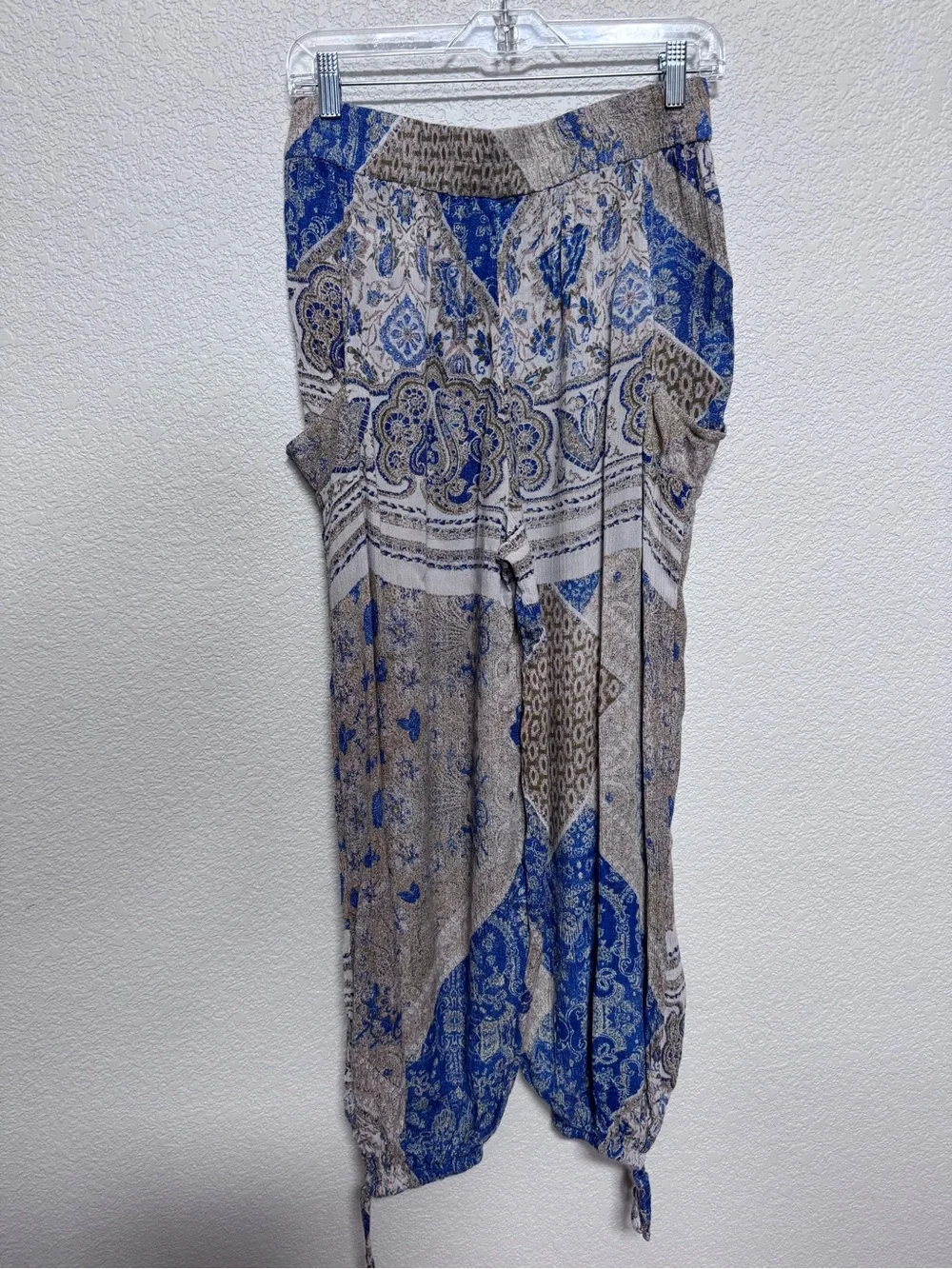 Free People Printed Balloon Pants Women’s S Cinched Ankle